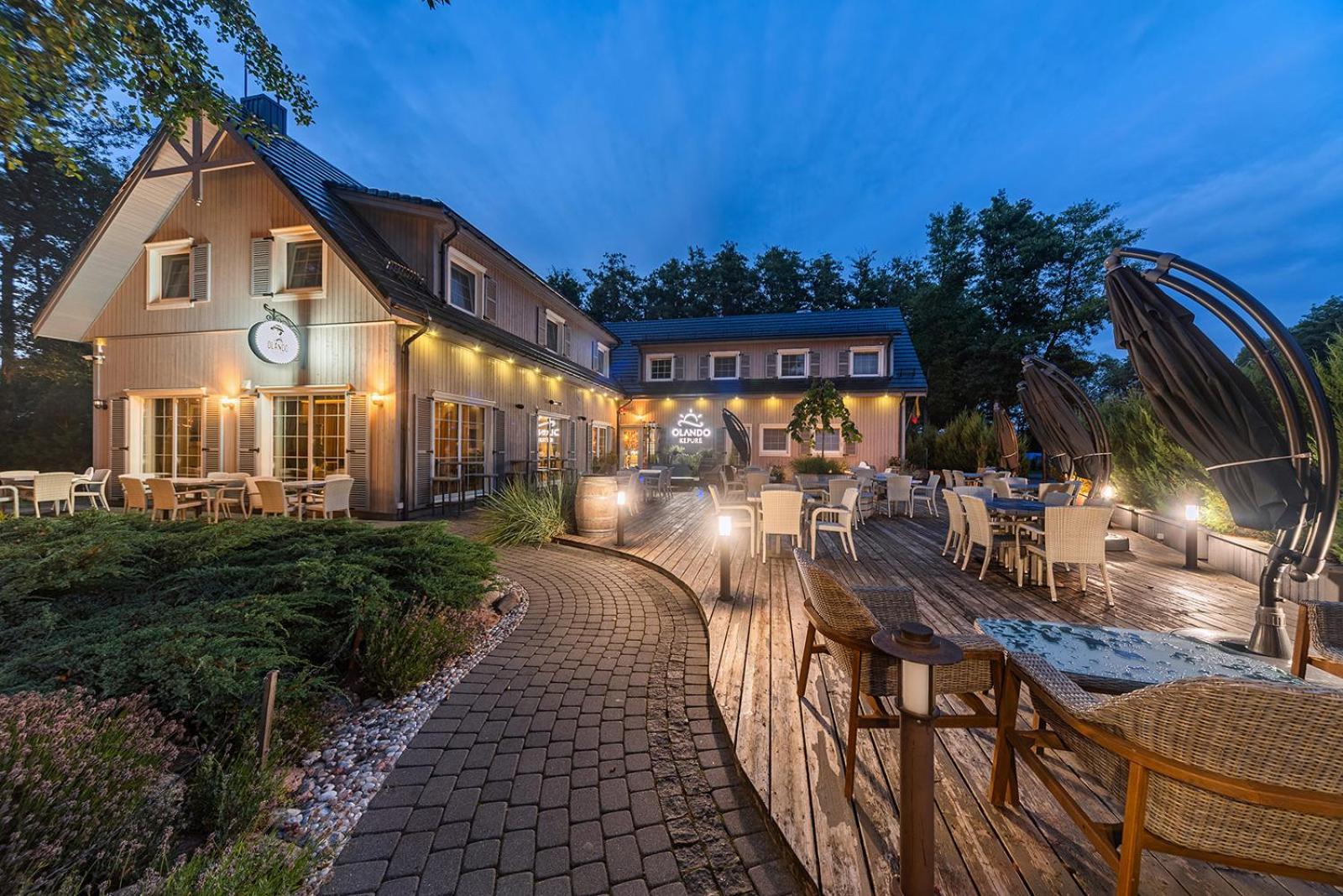 Olando Kepure Hotel Karkle Bagian luar foto